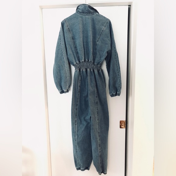 Steve Madden one piece denim jumpsuit Y2K Size Large - Picture 5 of 17